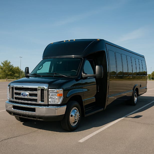 Charter Bus Rental Roanoke 18 Passenger Minibus