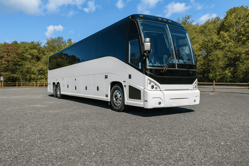 picture of Charter Bus Rental Roanoke coach bus